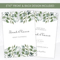 elegant outdoor wedding invite template